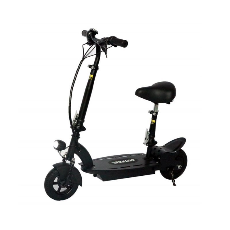 250W Brushless Motor With Seat And Light Folding Adult Electric Scooter