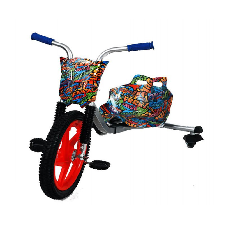 Children's Drift Trike Ride On Sports Safety Pedal Trike